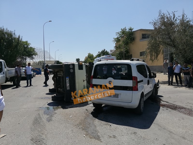 Yeni Sanayi Sitesinde Trafik Kazası 8