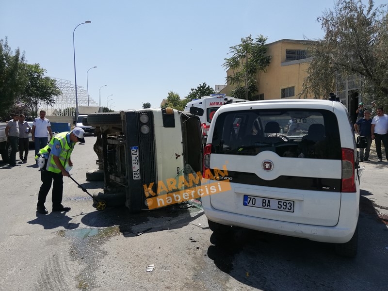 Yeni Sanayi Sitesinde Trafik Kazası 9