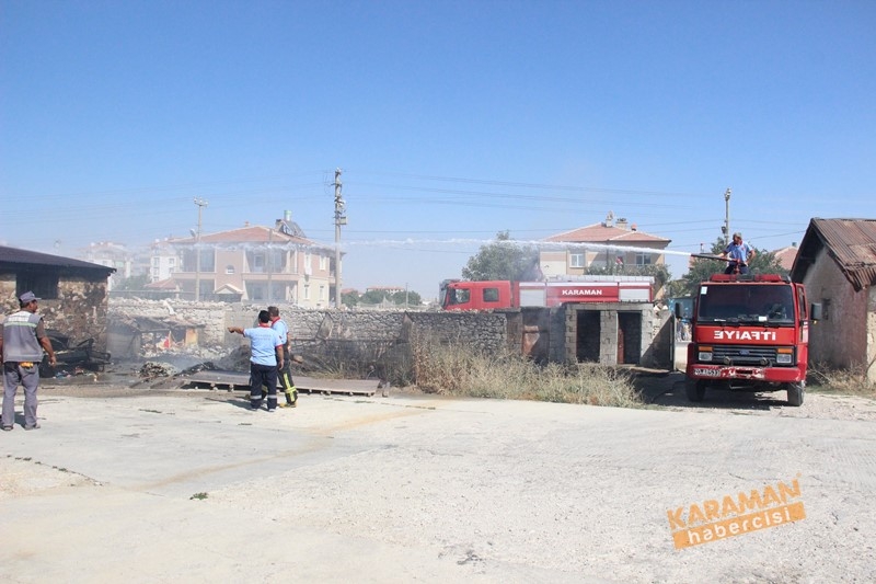 Karaman’da Korkutan Ot Yangınları 3