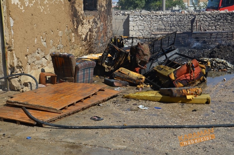 Karaman’da Korkutan Ot Yangınları 7