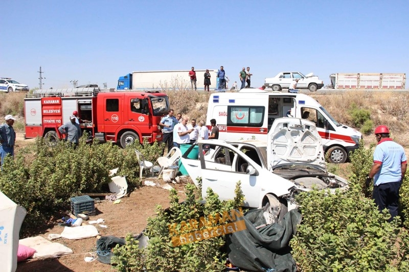 Karaman Konya Yolunda Trafik Kazası 6