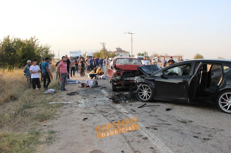 Karaman Kılbasan Yolunda Trafik Kazası 2