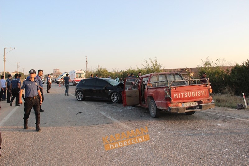 Karaman Kılbasan Yolunda Trafik Kazası 5