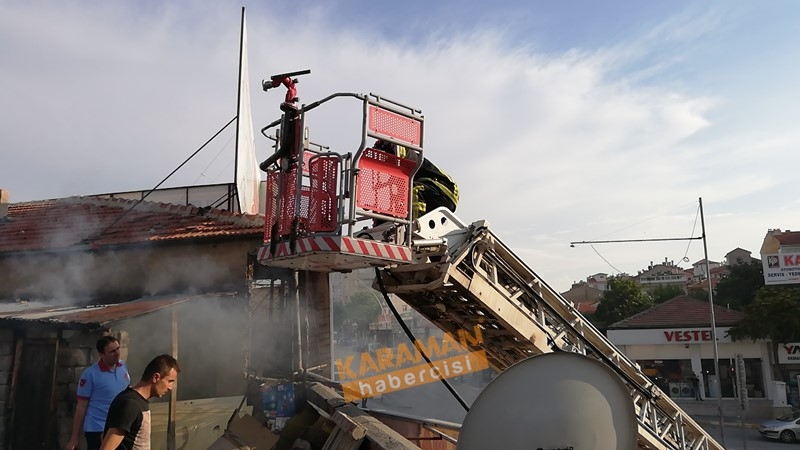 Karaman’da Bir Anda Yükselen Dumanlar Korkuttu 3