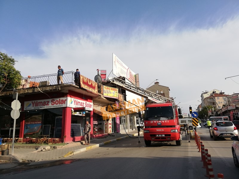 Karaman’da Bir Anda Yükselen Dumanlar Korkuttu 4