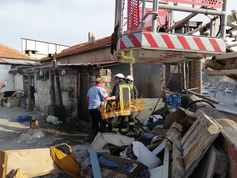 Karaman’da Bir Anda Yükselen Dumanlar Korkuttu 6