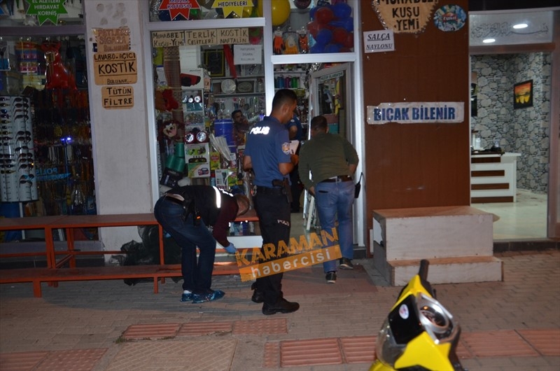 Karaman'da İşyerine Silahlı Saldırı 4