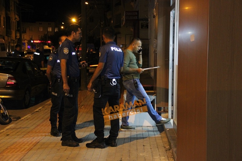 Karaman'da İşyerine Silahlı Saldırı 6