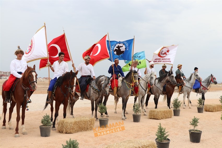 Atlı Okçuluk Yarışması Karaman 40