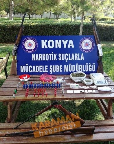 Konya'da Narkotik Polisinden Operasyon 2