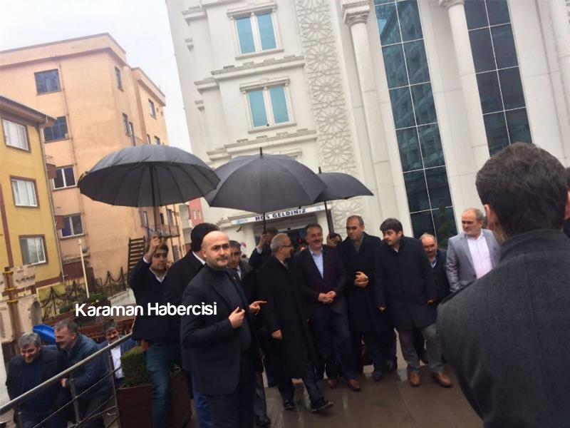 Bakan Elvan İstanbul’da Karamanlılarla Buluştu 5