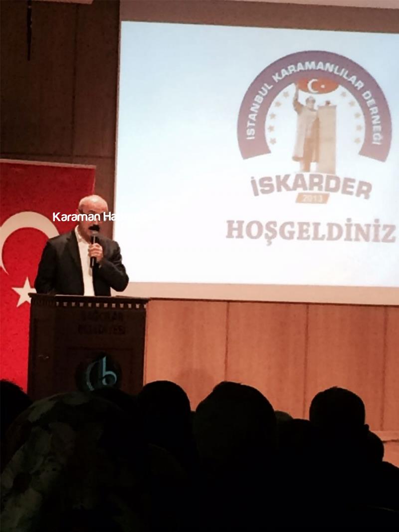 Bakan Elvan İstanbul’da Karamanlılarla Buluştu 7