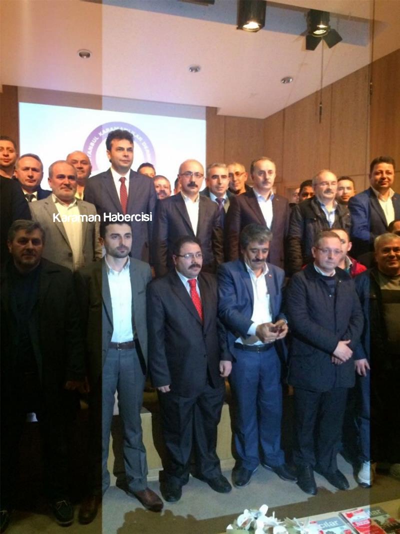 Bakan Elvan İstanbul’da Karamanlılarla Buluştu 9