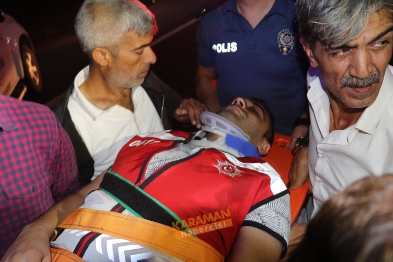 Aksaray Yolunda Otobüs Devrildi 3