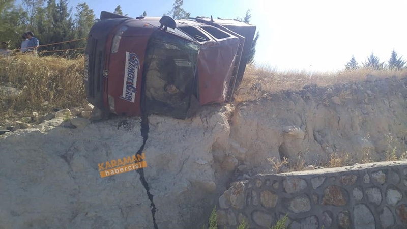 Karaman Mut Yolunda Trafik Kazası 1