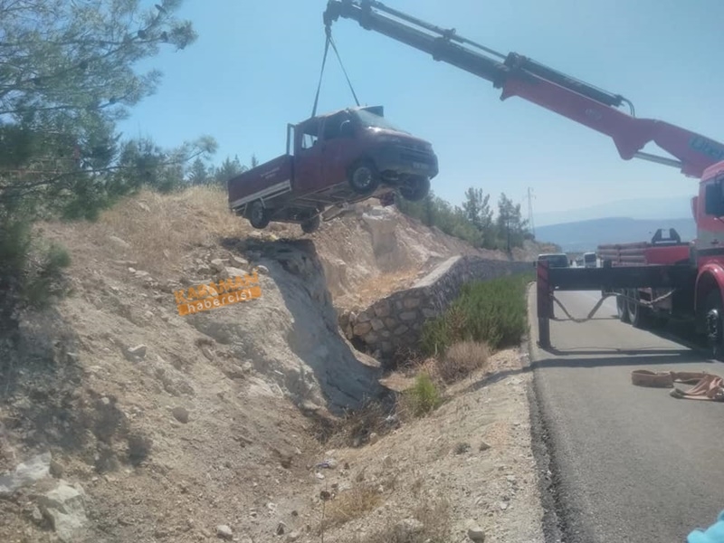 Karaman Mut Yolunda Trafik Kazası 5
