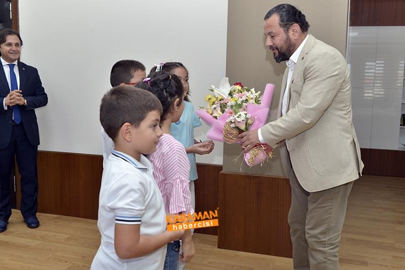 Rektör Akgül, Minik Öğrencileri Ağırladı 1