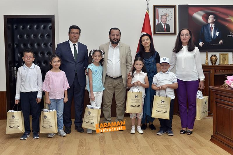 Rektör Akgül, Minik Öğrencileri Ağırladı 11