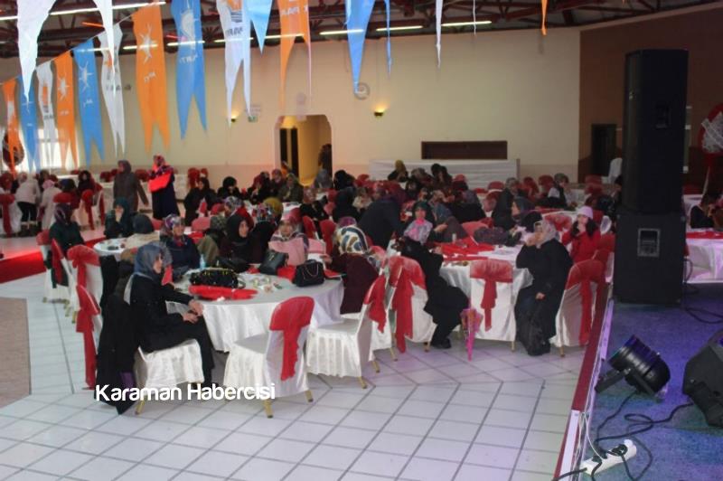 AK Parti Karaman Kadın Kolları 8 Mart Dünya Kadınlar Gününü Kutladı 15