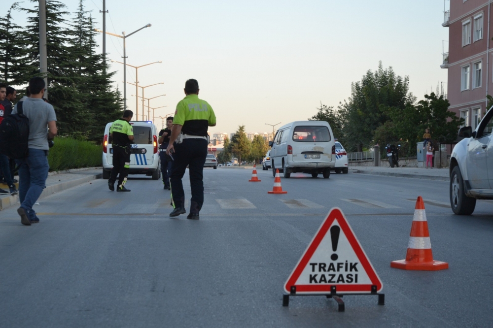 Karaman’da Trafik Kazası: 1 Yaralı 1