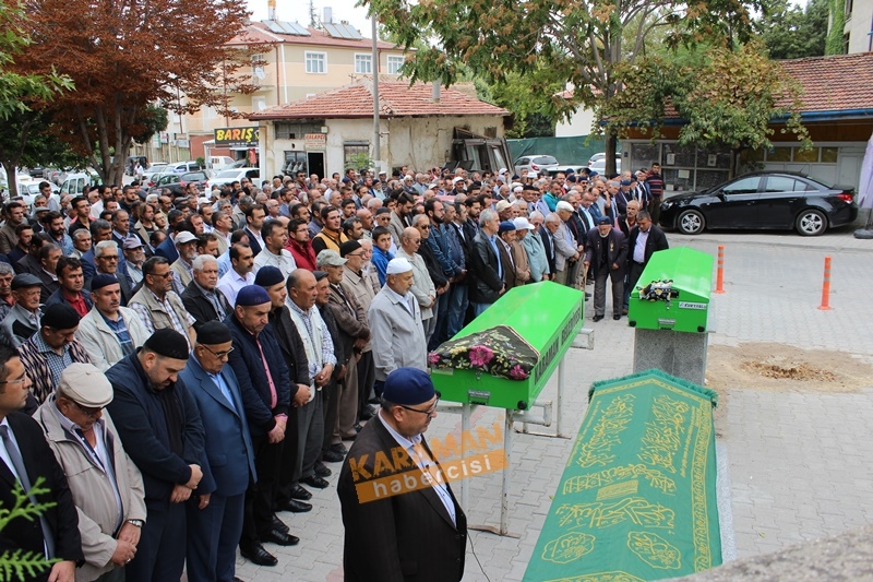 Karaman’da vefat eden hemşerilerimiz dualarla defnedildi. 14