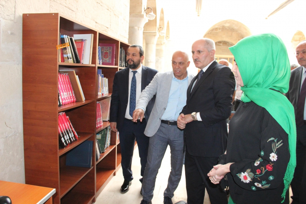 Karaman’da Tarihi Hatuniye Medresesi Millet Kıraathanesi Oldu 4