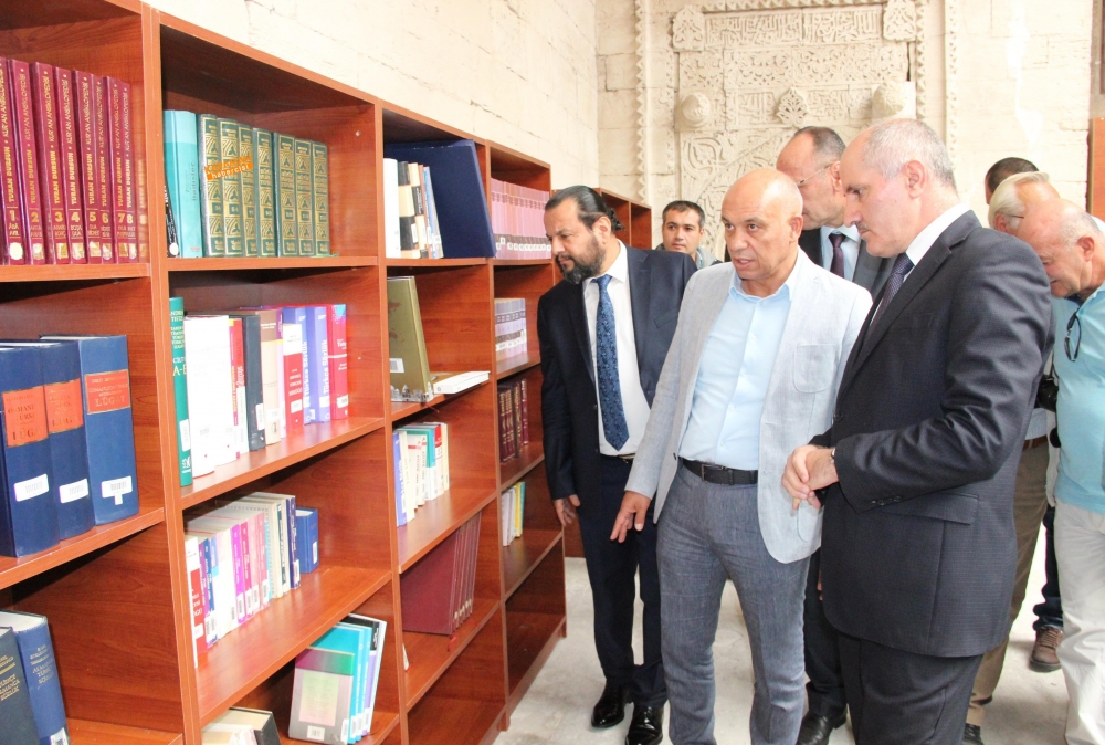 Karaman’da Tarihi Hatuniye Medresesi Millet Kıraathanesi Oldu 5