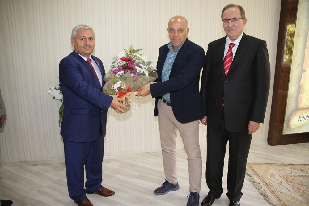 Başkan Çalışkan'a Muhtarlardan Ziyaret 1