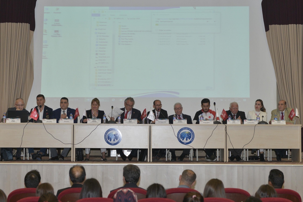 KMÜ, Türkiye Milli Olimpiyat Komitesini Ağırladı 10