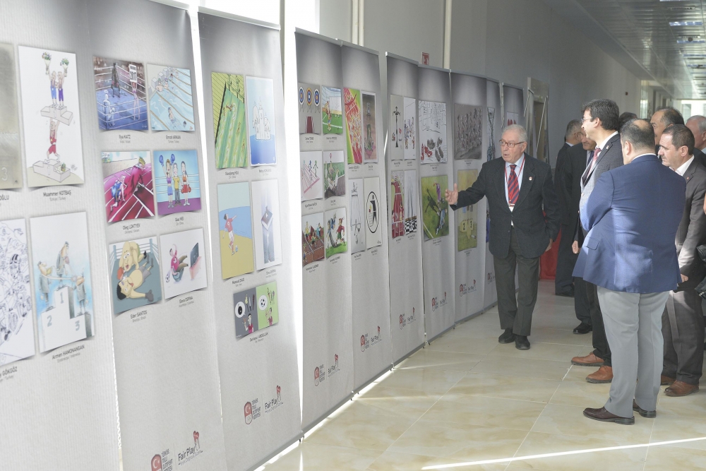 KMÜ, Türkiye Milli Olimpiyat Komitesini Ağırladı 11