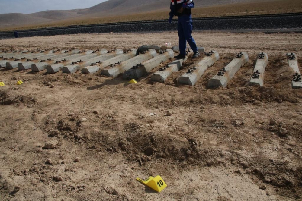 Karaman'da Ray Hırsızlığı 3