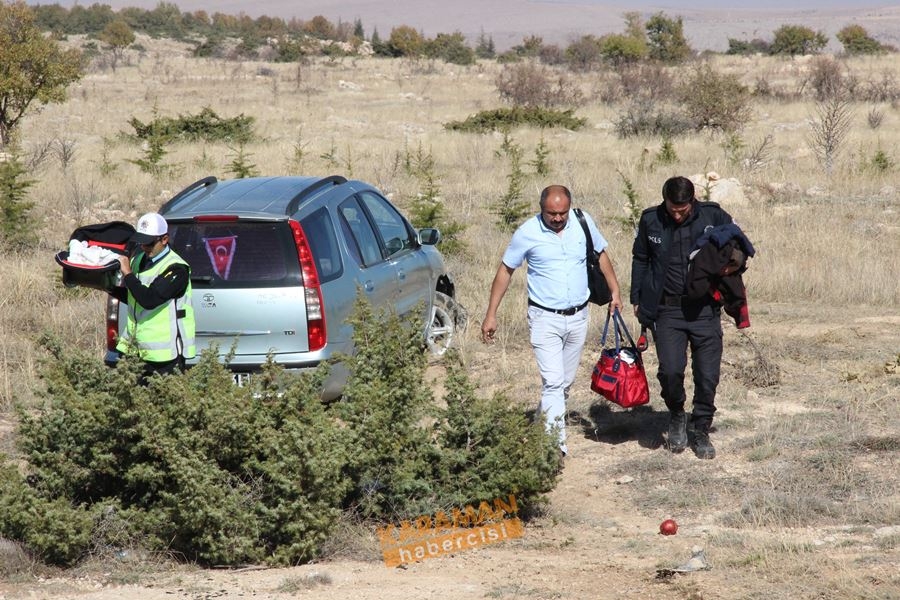 Karaman'a Hastaneye Gelirken Kaza Geçirdiler 6