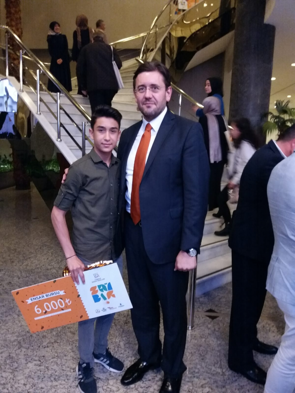 7.Türkiye Değer Ödülleri, Lise Kategorisinde Türkiye Birincisi. 10