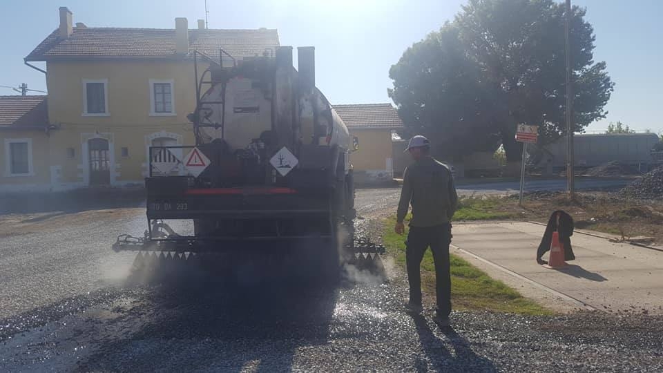 Sudurağında Tren Garı Servis Yolları Asfaltlanıyor 1