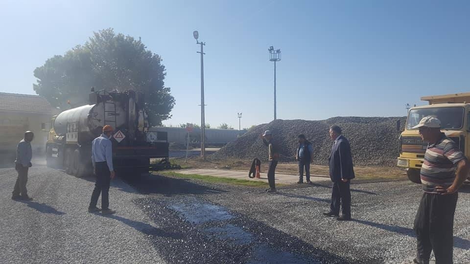 Sudurağında Tren Garı Servis Yolları Asfaltlanıyor 5
