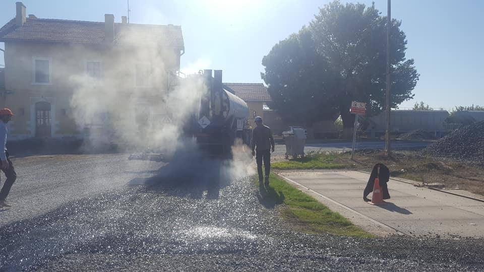 Sudurağında Tren Garı Servis Yolları Asfaltlanıyor 8