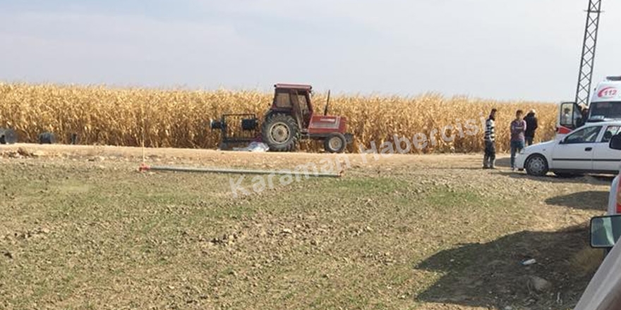 Karaman’da damlama toplama sırasında bir kişi hayatını kaybetti 1