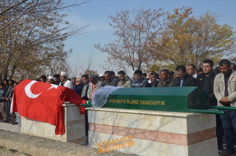 Hayatını Kaybeden Anne ve Kızı İçin Karaman'da Son Görev 4