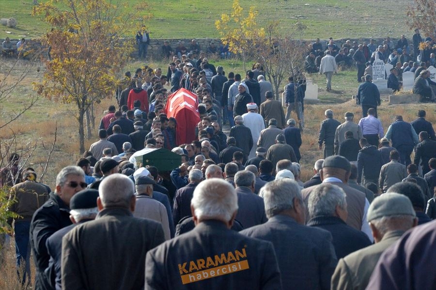 Hayatını Kaybeden Anne ve Kızı İçin Karaman'da Son Görev 6