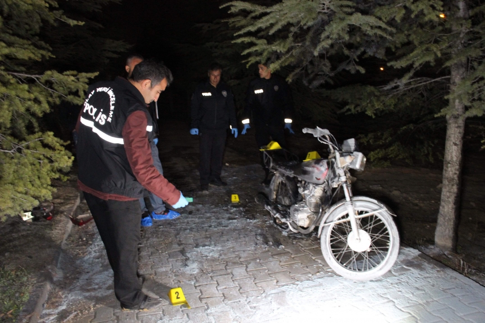 Karaman'da çalıntı motosiklet yanmış halde bulundu 4