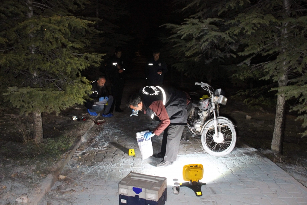 Karaman'da çalıntı motosiklet yanmış halde bulundu 7