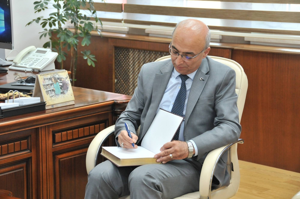 Rektör Akgül Türk Dil Kurumu Başkanını Ağırladı 2