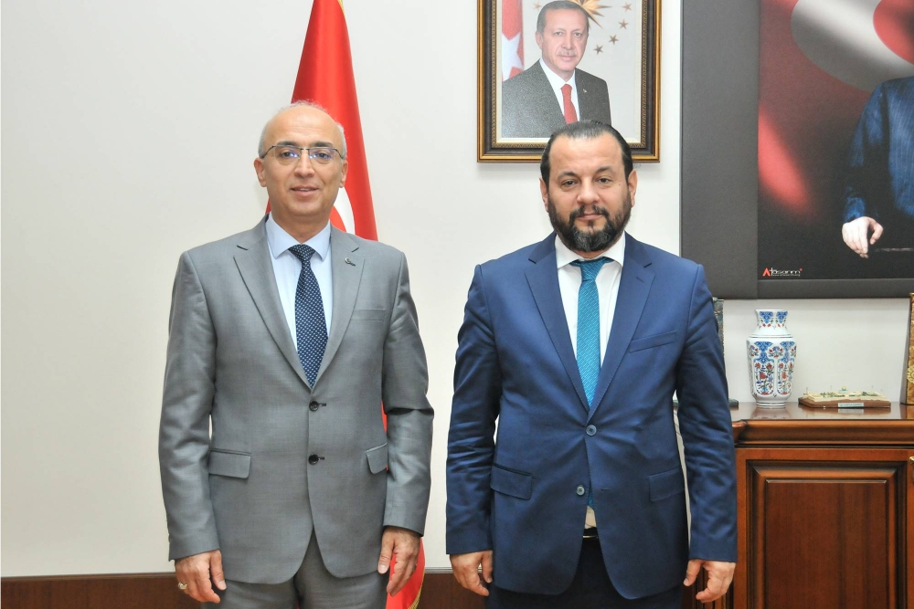 Rektör Akgül Türk Dil Kurumu Başkanını Ağırladı 3