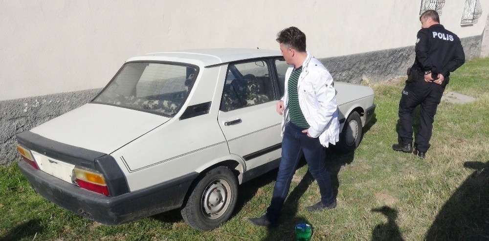 Aksaray’da Vatandaşların Şüphelendiği Otomobil Çalıntı Çıktı 2