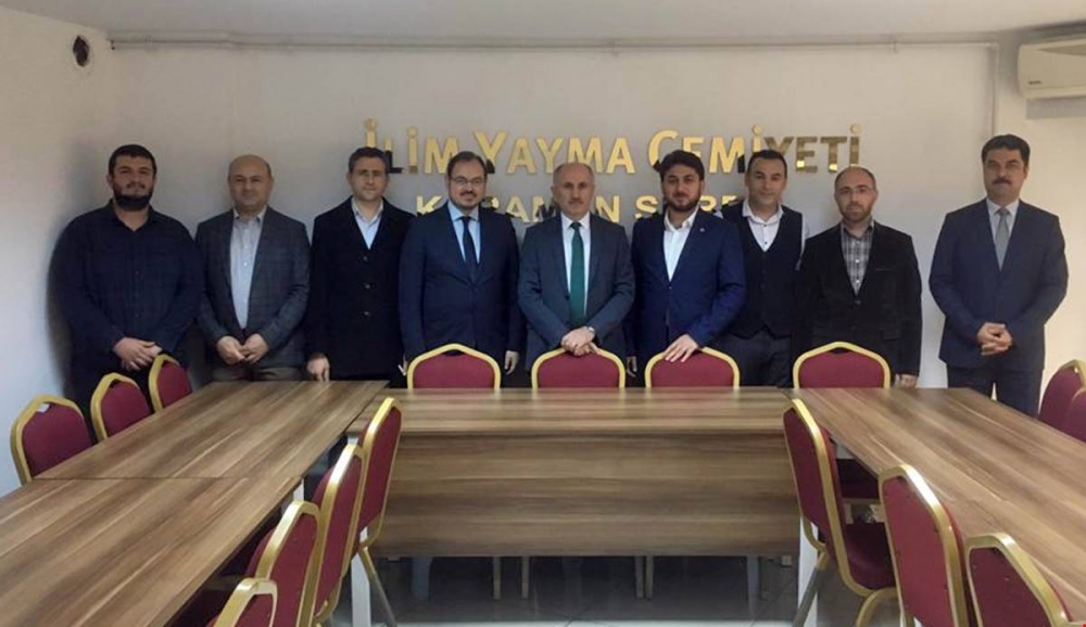 Vali Meral, Eğitim - Bir - Sen ve İlim Yayma Cemiyetini Ziyaret Etti 1