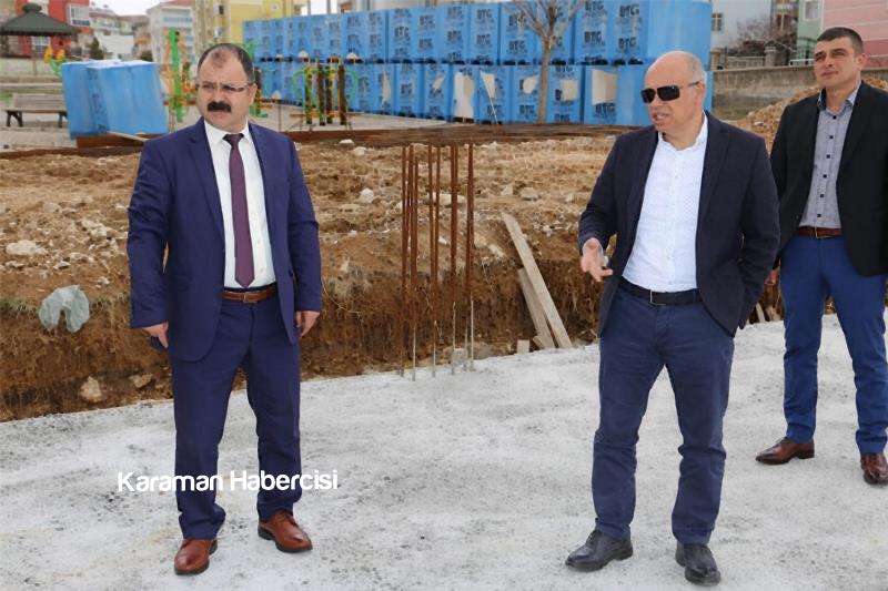Başkan Çalışkan Devam Eden Çalışmaları Yerinde Takip Ediyor 3