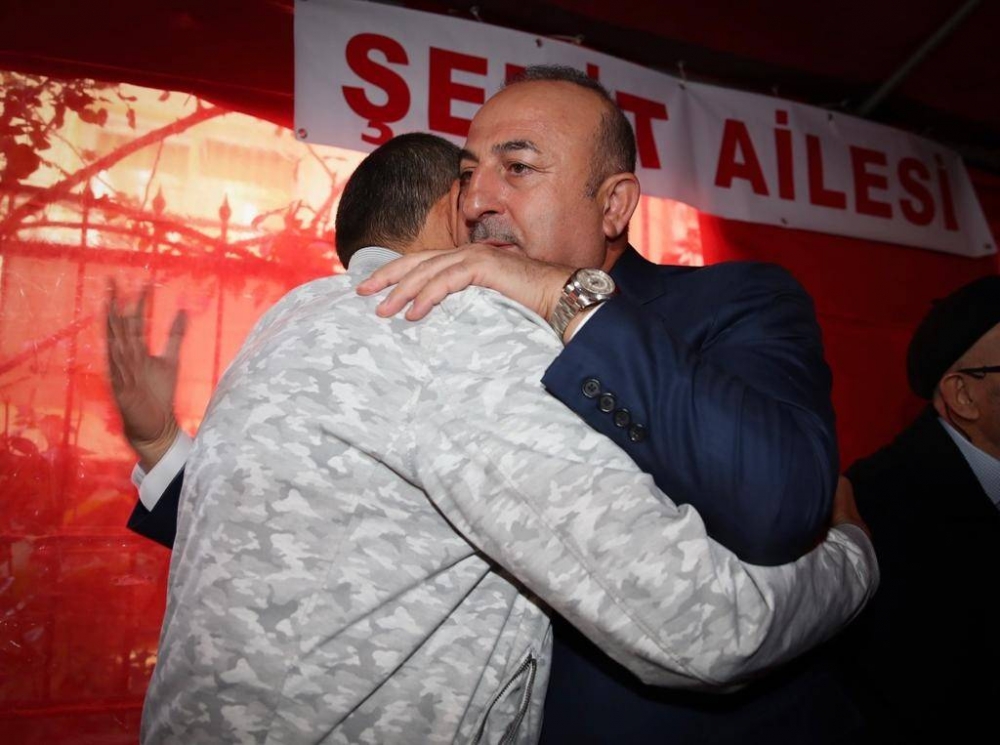 Bakan Çavuşoğlu, Şehit Evinde 2