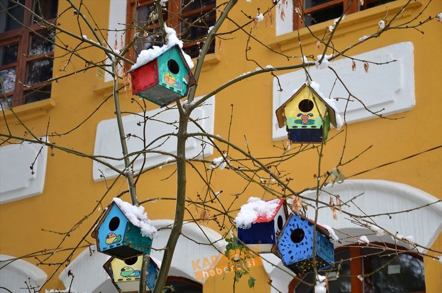 Karaman'da Kar Yağışı 5