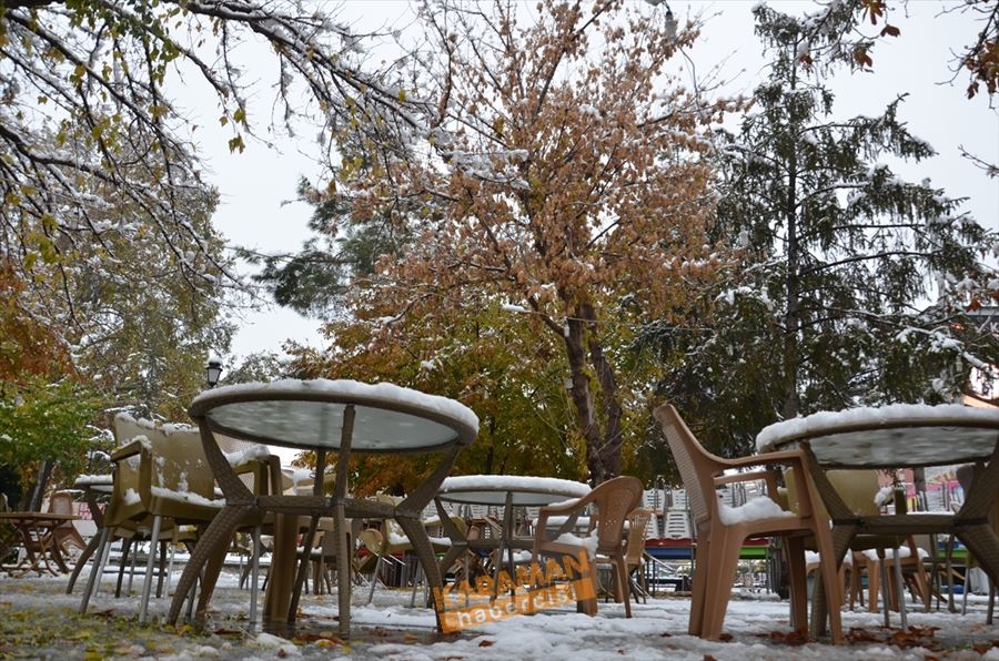 Karaman'da Kar Yağışı 7