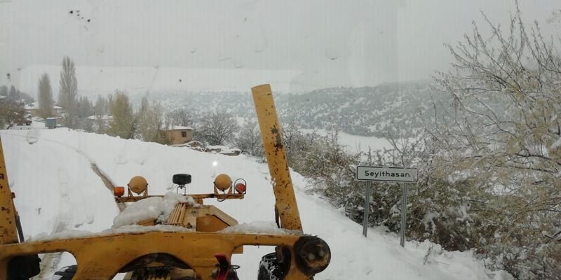Karaman İl Özel İdaresi’nin Kar Mesaisi Başladı 17